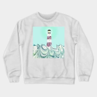 Lighthouse Collage Crewneck Sweatshirt